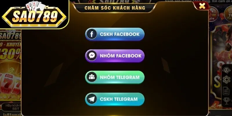 Những cách thức liên hệ với bộ phận hỗ trợ phổ biến